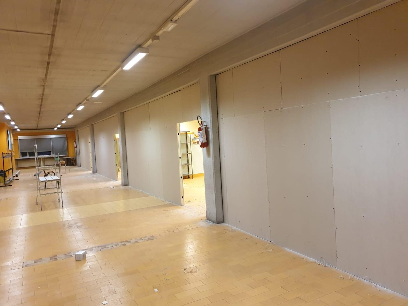 Controsoffitto con illuminazione LED